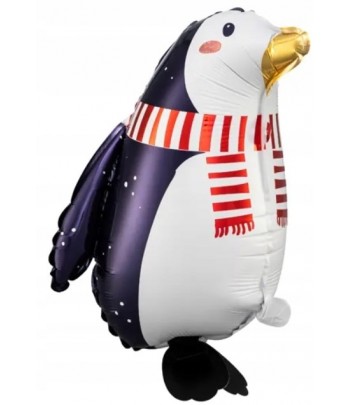 balon foliowy świąteczny Pingwin
