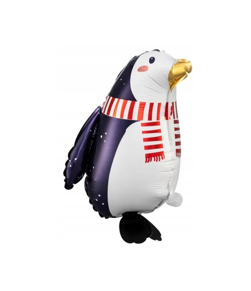 balon foliowy świąteczny Pingwin