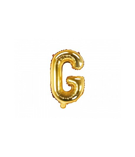 Balon Foliowy Literka G Złota Złoty 40 Cm Urodziny