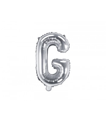 balon srebrna literka G