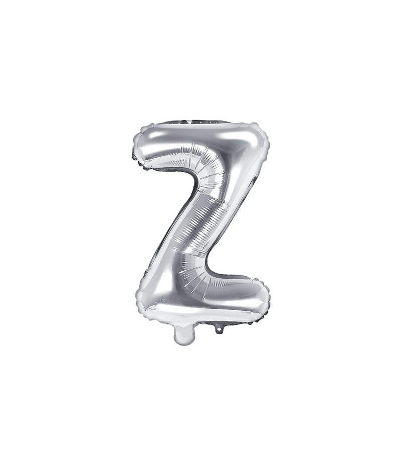 balon srebrny Z