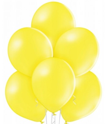 Balony pastelowe żółte