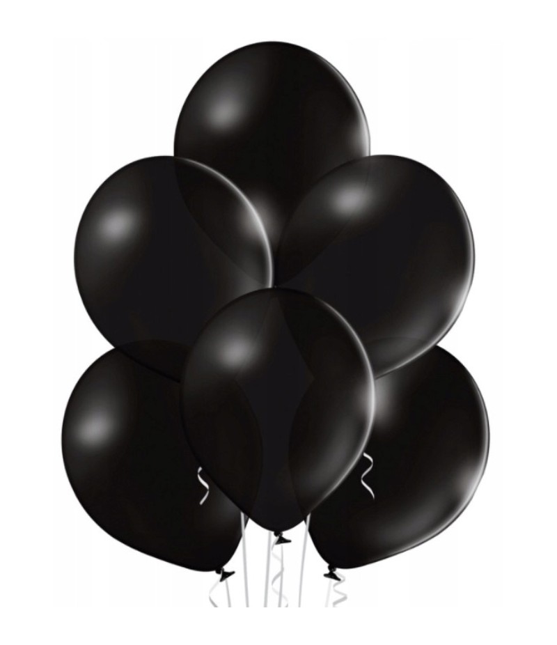 balony czarne