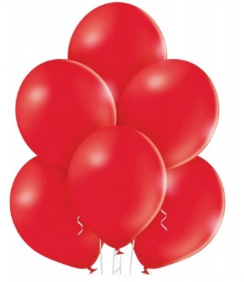 balony czerwone