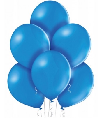 balony lateksowe niebieskie