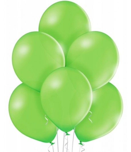 Balony pastelowe zielone 100 sztuk