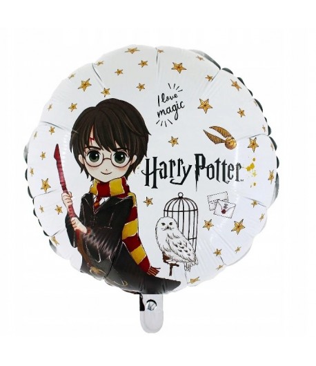 Balon Foliowy Okrągły Harry Potter Urodziny