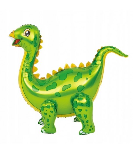 Balon Foliowy Dinozaur 3D Zielony