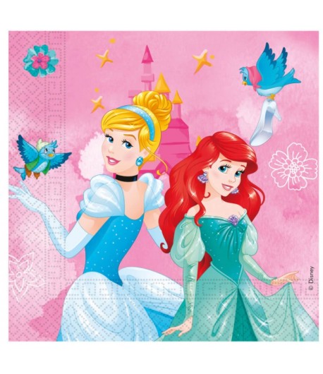 Serwetki papierowe Księżniczki Princess 20 sztuk