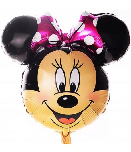 Balon Foliowy Głowa Myszka Minnie 50 cm