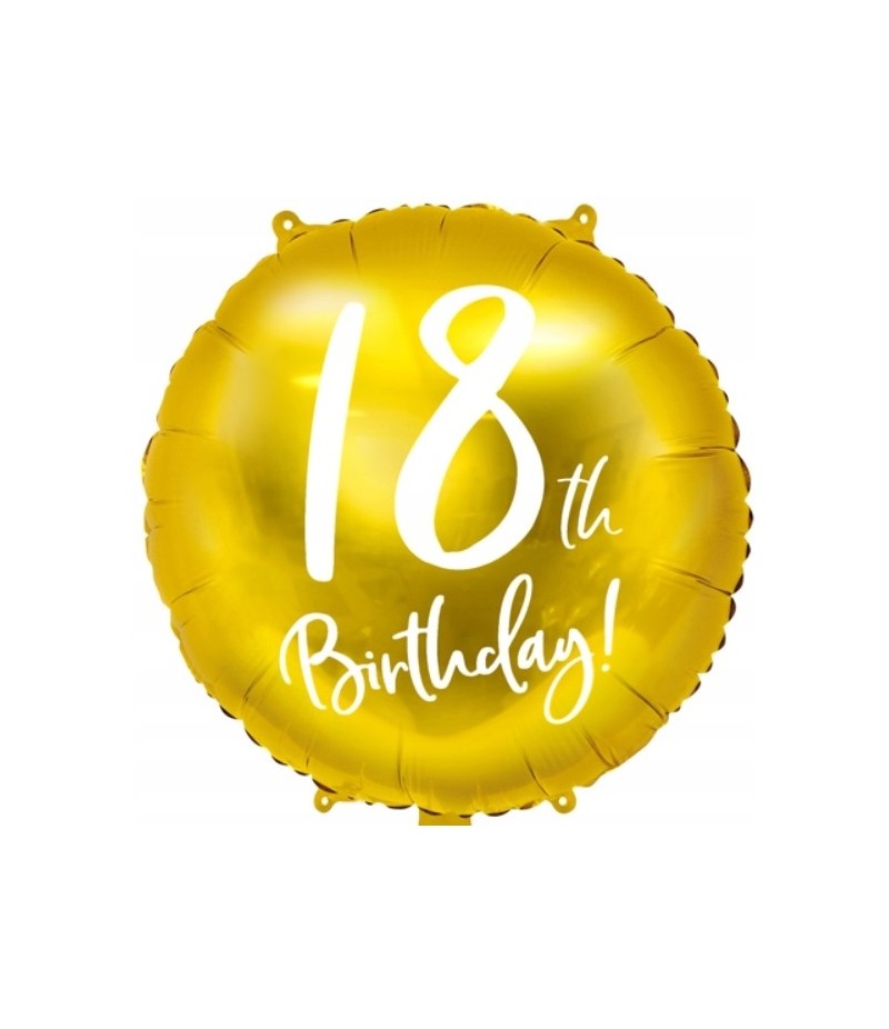 balony na 18 urodziny