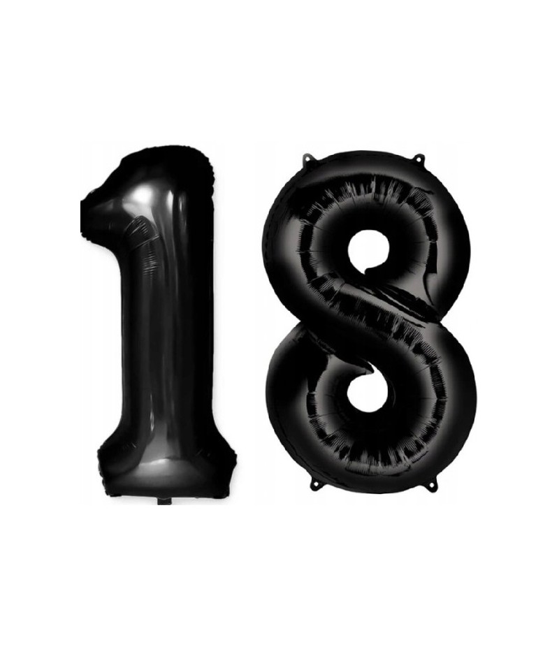 18 urodziny czarny