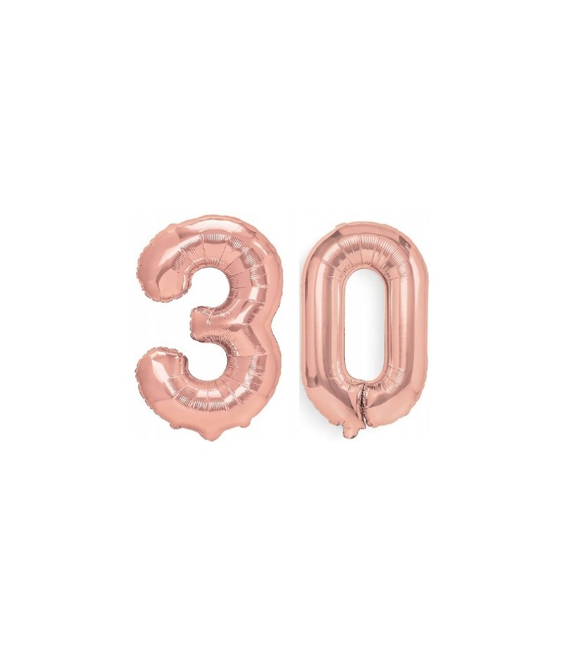 balon na 30 urodziny różowy