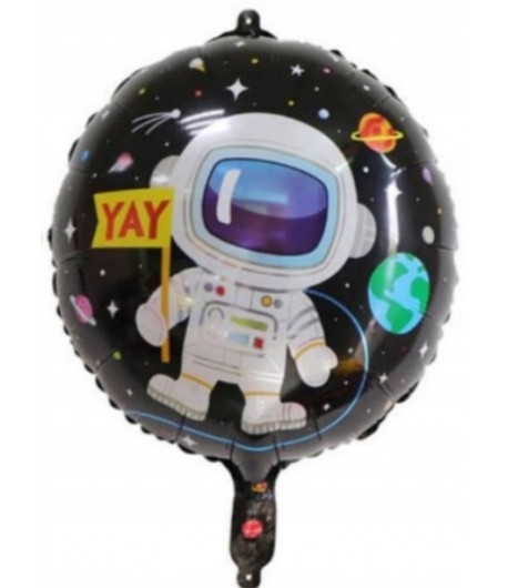 Balon Foliowy Kosmos Astronauta 45 cm Urodziny