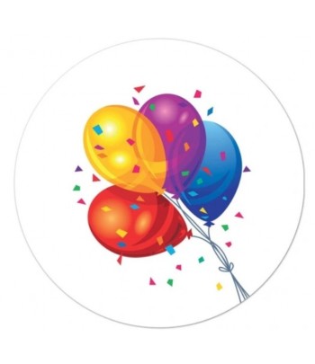 Talerzyki urodzinowe w baloniki