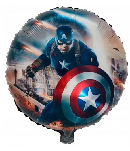 Balon foliowy Avengers 45 cm Kapitan Ameryka