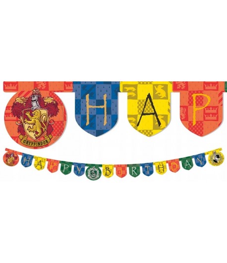 Baner urodzinowy Happy Birthday Harry Potter 200 cm