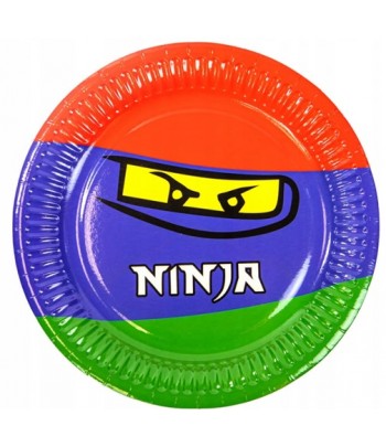 talerzyki urodzinowe ninja