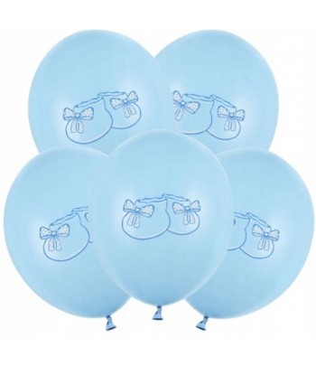 Niebieskie balony Baby Shower
