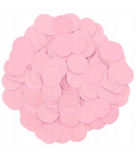 Konfetti papierowe różowe 15 g Baby Shower Girl