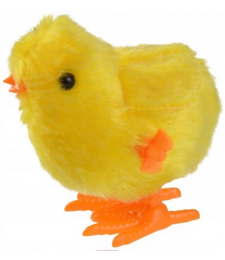 Nakręcany Kurczaczek Żółty 8 cm Wielkanoc WLK-061