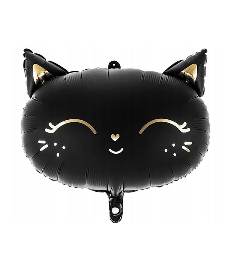 balon foliowy czarny kot