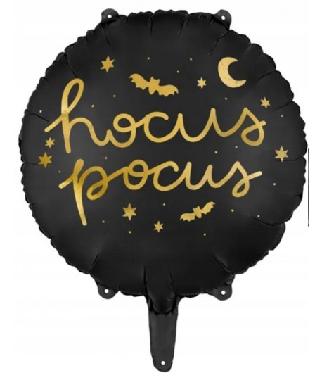 Balon foliowy okrągły Hocus Pocus 45 cm Halloween