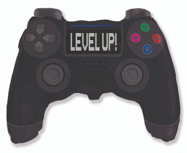 Balon Foliowy Pad Game Gaming Party 60 cm