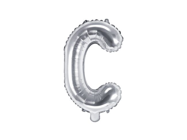 srebrna literka C