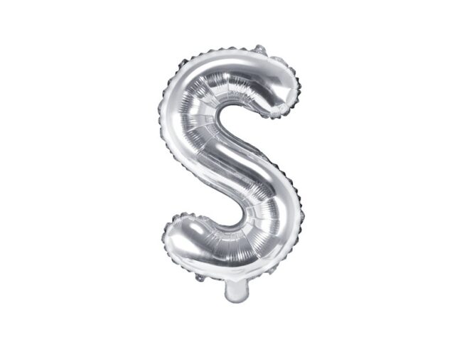 literka S balon