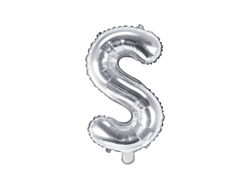 literka S balon