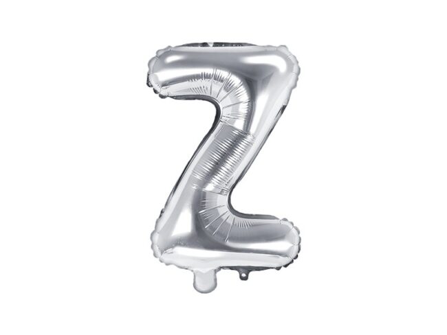 balon srebrny Z