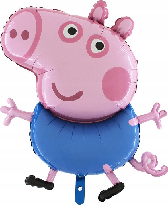 Balon foliowy Świnka George 90x45 cm