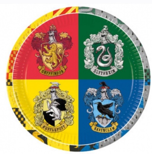 Talerzyki urodzinowe Harry Potter