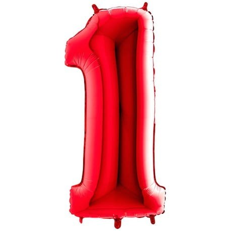balon cyferka 1 100cm