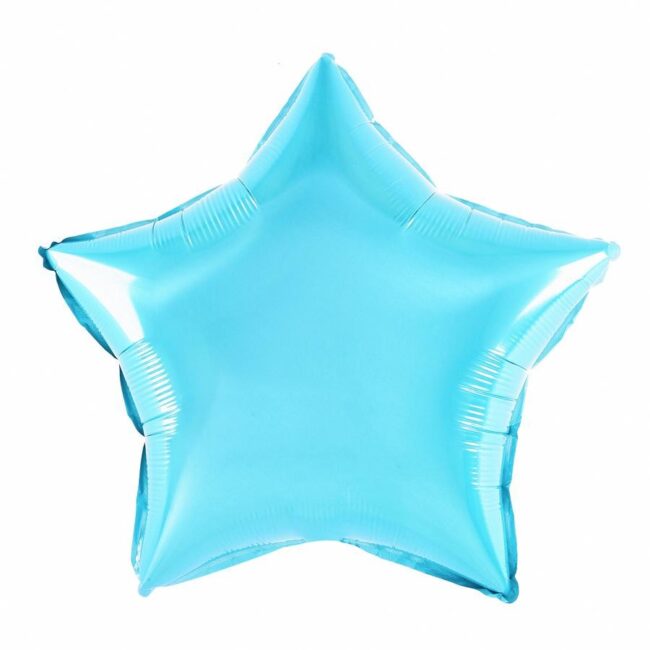 Balon Foliowy Gwiazdka Niebieska