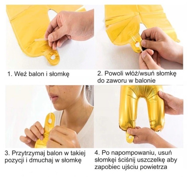 BALON FOLIOWY CYFERKA 5 RÓŻOWA 100 CM