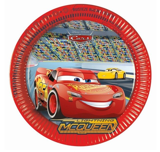 Talerzyki Auta Cars