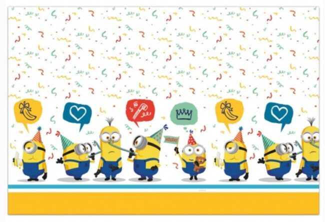 Obrus foliowy Minionki Minions 120x180 cm