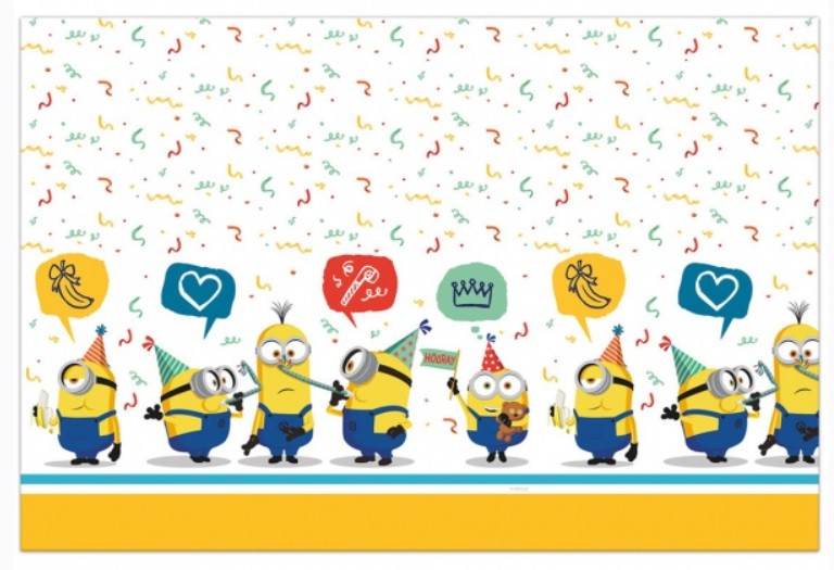 Obrus foliowy Minionki Minions 120x180 cm