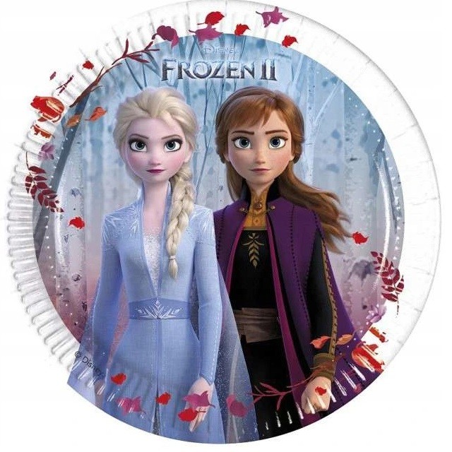 Talerzyki papierowe Frozen