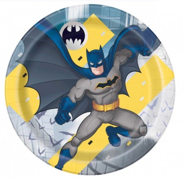 Talerzyki papierowe Batman