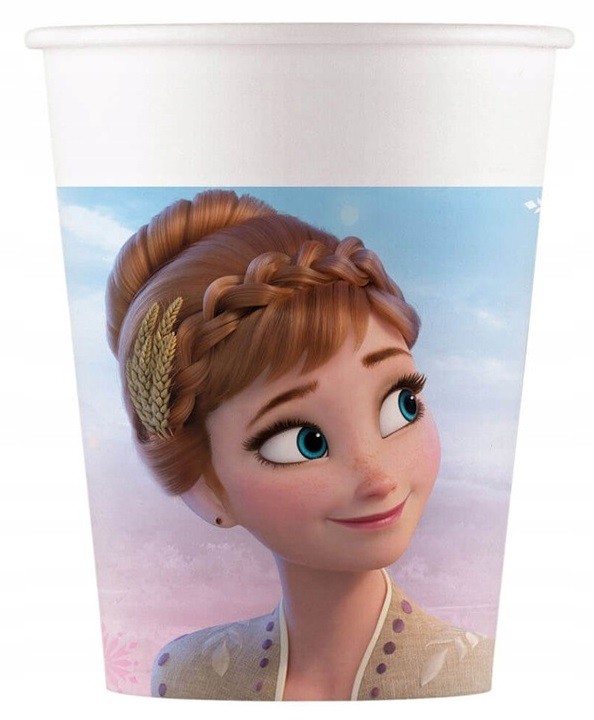 Kubeczki papierowe Frozen Kraina Lodu 8 sztuk