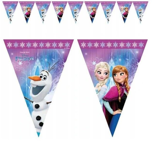 Flagi Baner Frozen Kraina Lodu 2,3 m