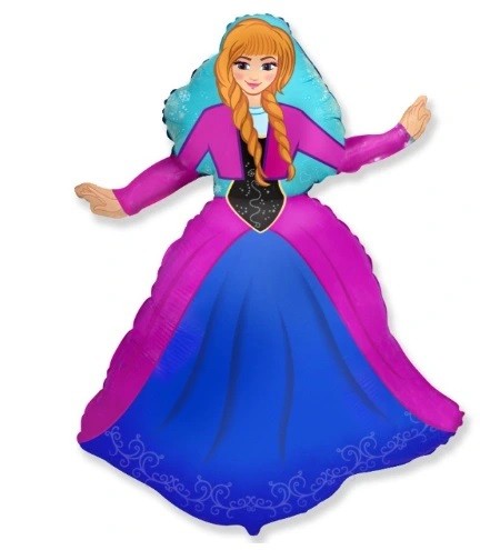 Balon Foliowy Kraina Lodu Frozen Anna 60 cm