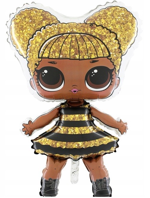 Balon Foliowy LOL Surprise Laleczka Queen Bee 60 cm