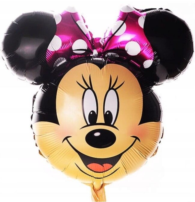 Balon Foliowy Głowa Myszka Minnie 50 cm