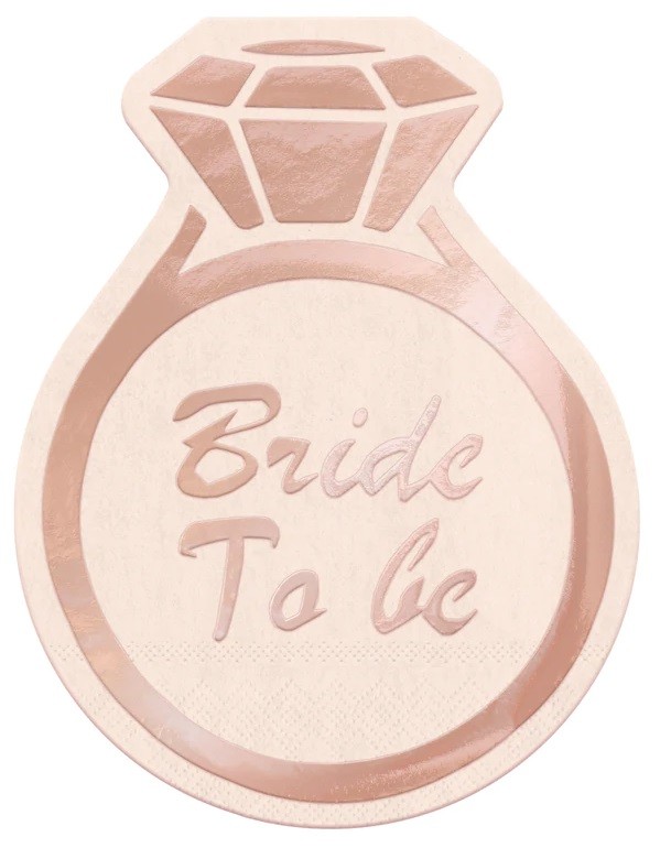 Serwetki papierowe Bride to Be 10 sztuk