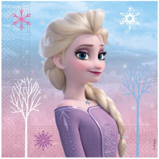 Serwetki papierowe Frozen Kraina Lodu Elsa 20 sztuk