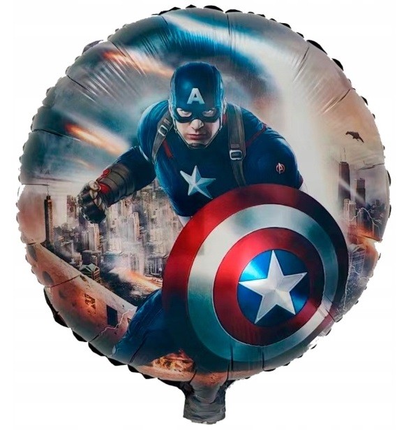Balon foliowy Avengers 45 cm Kapitan Ameryka